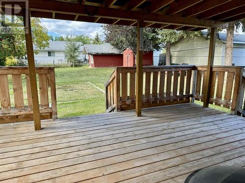 3371 Hamilton Avenue, Vanderhoof, BC - Outdoor With Deck Patio Veranda With Exterior