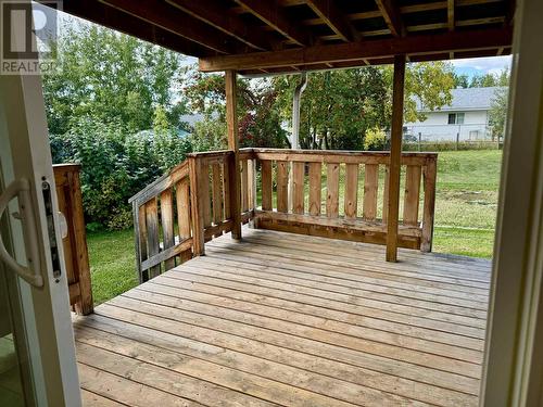 3371 Hamilton Avenue, Vanderhoof, BC - Outdoor With Deck Patio Veranda With Exterior