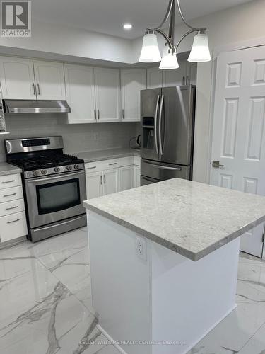 Upper - 146 Carlson Drive, Newmarket, ON - Indoor Photo Showing Kitchen With Stainless Steel Kitchen