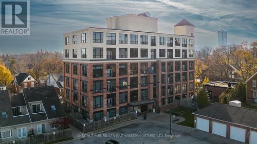 506 - 120 Mansion Street, Kitchener, ON - Outdoor With Facade