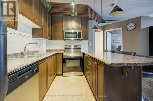 506 - 120 Mansion Street, Kitchener, ON - Indoor Photo Showing Kitchen With Double Sink