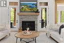 14 St Georges Court, Huntsville, ON  - Indoor Photo Showing Living Room With Fireplace 