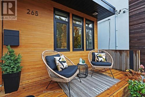 265 Hastings Avenue, Toronto, ON - Outdoor With Deck Patio Veranda With Exterior