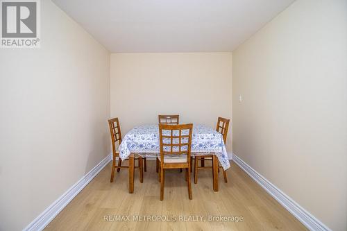 Bsmt - 37 Albacore Crescent, Toronto, ON - Indoor Photo Showing Dining Room