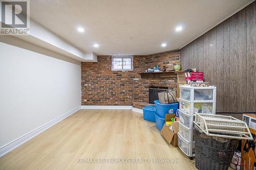 Bsmt - 37 Albacore Crescent, Toronto, ON - Indoor With Fireplace