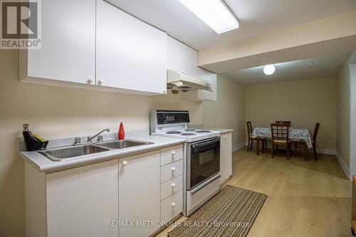 Bsmt - 37 Albacore Crescent, Toronto, ON - Indoor Photo Showing Kitchen With Double Sink