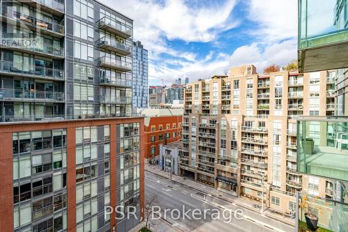 740 - 333 Adelaide Street E, Toronto, ON - Outdoor With Facade