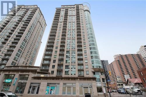 200 Rideau Street Unit#2503, Ottawa, ON - Outdoor With Balcony With Facade