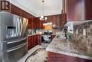 134 Southlake Boulevard, Brampton, ON  - Indoor Photo Showing Kitchen With Double Sink With Upgraded Kitchen 