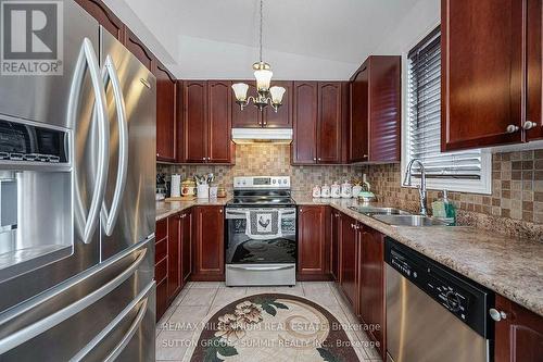 134 Southlake Boulevard, Brampton, ON - Indoor Photo Showing Kitchen With Double Sink