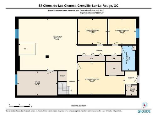 Drawing (sketch) - 52 Ch. Du Lac-Charest, Grenville-Sur-La-Rouge, QC - Other