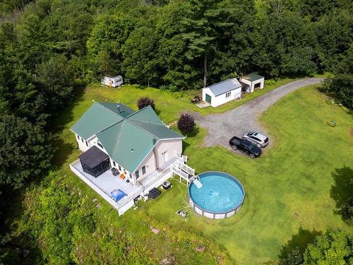 Overall view - 52 Ch. Du Lac-Charest, Grenville-Sur-La-Rouge, QC - Outdoor With Above Ground Pool With View