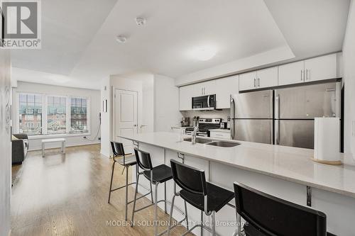 1 - 246 Penetanguishene Road, Barrie, ON - Indoor Photo Showing Kitchen With Stainless Steel Kitchen With Double Sink