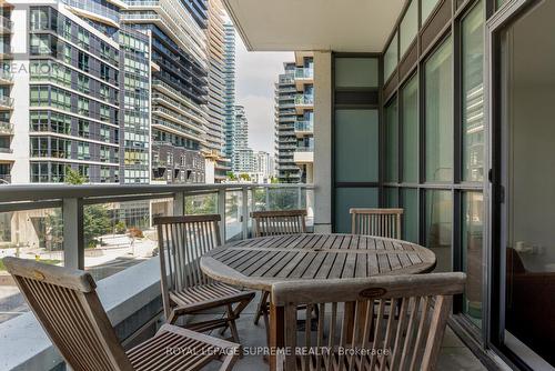 203 - 65 Annie Craig Drive, Toronto, ON - Outdoor With Balcony