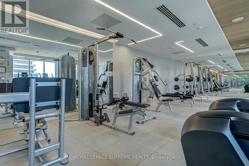 203 - 65 Annie Craig Drive, Toronto, ON - Indoor Photo Showing Gym Room