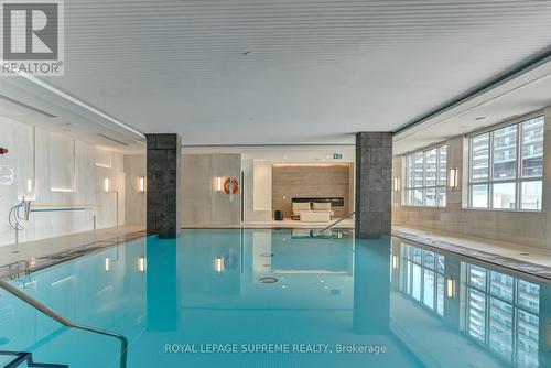 203 - 65 Annie Craig Drive, Toronto, ON - Indoor Photo Showing Other Room With In Ground Pool