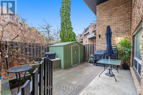 35 - 120 Ling Road, Toronto, ON - Outdoor With Deck Patio Veranda With Exterior