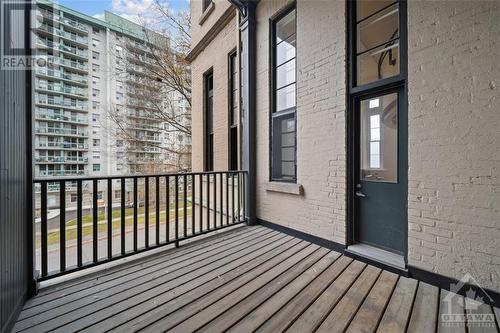 589 Rideau Street Unit#302, Ottawa, ON - Outdoor With Balcony With Exterior