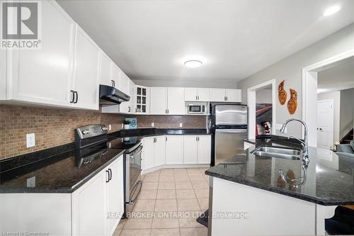 227 Mcnichol Drive, Cambridge, ON - Indoor Photo Showing Kitchen With Double Sink With Upgraded Kitchen