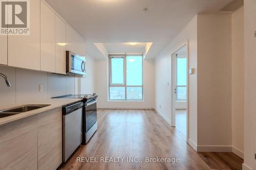 2208 - 60 Frederick Street, Kitchener, ON - Indoor Photo Showing Kitchen With Double Sink