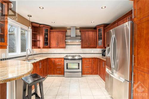 24 Campbell Court, Russell, ON - Indoor Photo Showing Kitchen With Double Sink