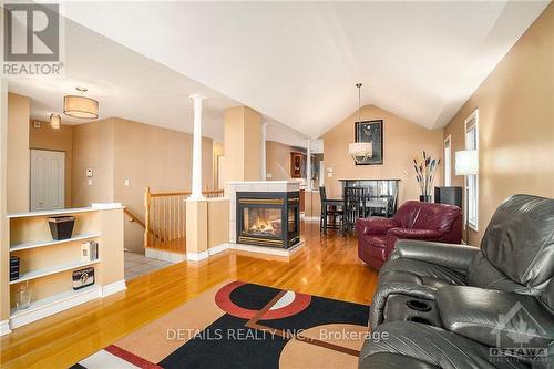 24 Campbell Court, Russell, ON - Indoor Photo Showing Living Room With Fireplace