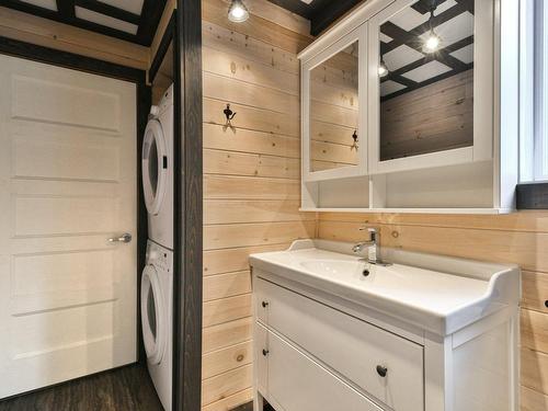 Bathroom - 95 Rue De La Golée, Saint-Côme, QC - Indoor Photo Showing Laundry Room