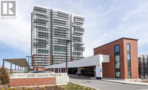 1509 - 2550 Simcoe Street, Oshawa, ON - Outdoor With Facade