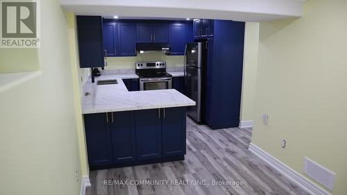 Basemnt - 25 Anticosti Drive, Toronto, ON - Indoor Photo Showing Kitchen