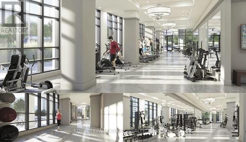 2302 - 30 Elm Drive W, Mississauga, ON - Indoor Photo Showing Gym Room