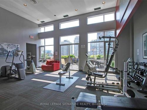 803-8 Wellesley St, Toronto, ON - Indoor Photo Showing Gym Room