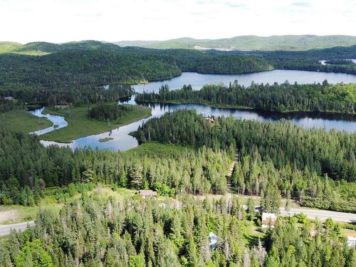 Aerial photo - 4868 Route 329 N., Sainte-Agathe-Des-Monts, QC - Outdoor With Body Of Water With View