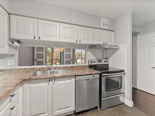 215-20 Southport St, Toronto, ON - Indoor Photo Showing Kitchen With Double Sink