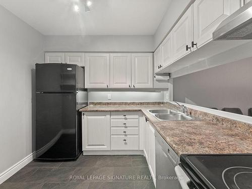 215-20 Southport St, Toronto, ON - Indoor Photo Showing Kitchen With Double Sink