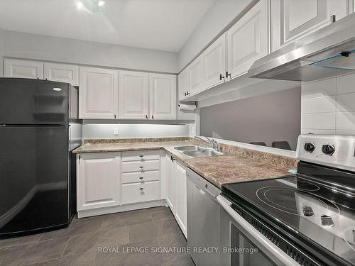 215-20 Southport St, Toronto, ON - Indoor Photo Showing Kitchen With Double Sink