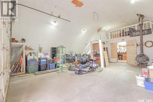 38 O'Malley Road, Vanscoy Rm No. 345, SK - Indoor Photo Showing Garage