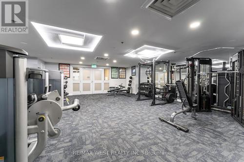 414 - 5800 Sheppard Avenue E, Toronto, ON - Indoor Photo Showing Gym Room