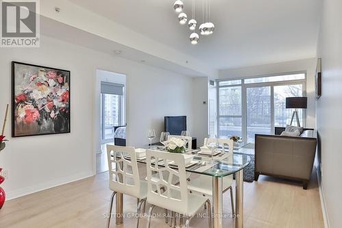 302 - 55 Oneida Crescent, Richmond Hill, ON - Indoor Photo Showing Dining Room