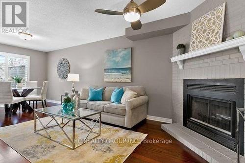 2346 Springfield Crescent, Oakville, ON - Indoor Photo Showing Living Room With Fireplace