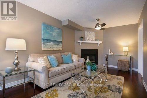 2346 Springfield Crescent, Oakville, ON - Indoor Photo Showing Living Room With Fireplace