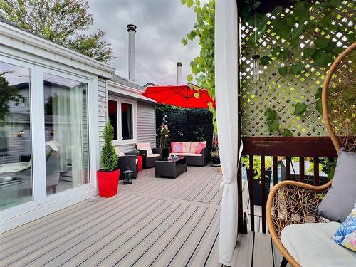 Terrasse - 6835 Crois. Verdon, Laval (Sainte-Rose), QC - Outdoor With Deck Patio Veranda With Exterior