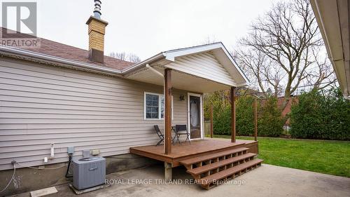 366 Edmonton Street, London, ON - Outdoor With Deck Patio Veranda With Exterior