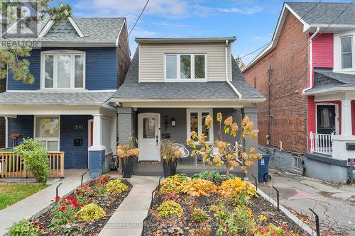 297 Bain Avenue, Toronto, ON - Outdoor With Deck Patio Veranda With Facade