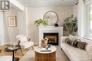 297 Bain Avenue, Toronto, ON  - Indoor Photo Showing Living Room With Fireplace 