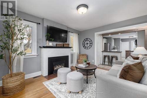 28 William Street, Port Hope, ON - Indoor Photo Showing Living Room With Fireplace