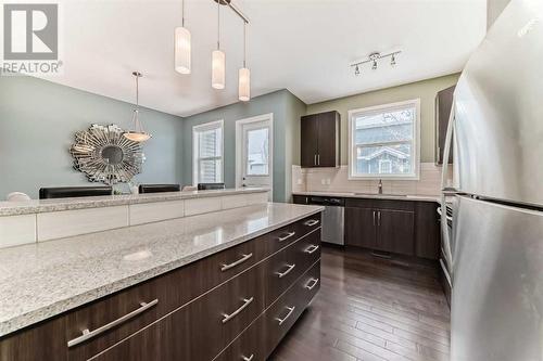 703, 10 Auburn Bay Avenue Se, Calgary, AB - Indoor Photo Showing Kitchen