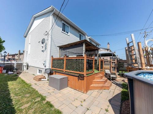 Face arriÃ¨re - 11475 19E Avenue (R.-D.-P.), Montréal (Rivière-Des-Prairies/Pointe-Aux-Trembles), QC - Outdoor With Deck Patio Veranda With Exterior