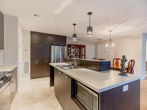 Cuisine - 205-1855 Rue Du Souvenir, Varennes, QC - Indoor Photo Showing Kitchen With Double Sink With Upgraded Kitchen