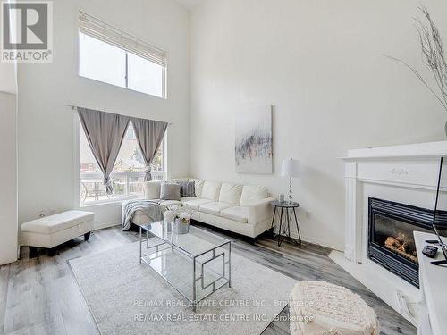 1306 Sandpiper Road, Oakville, ON - Indoor Photo Showing Living Room With Fireplace