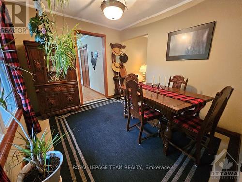 545 Richmond Road, Beckwith, ON - Indoor Photo Showing Dining Room